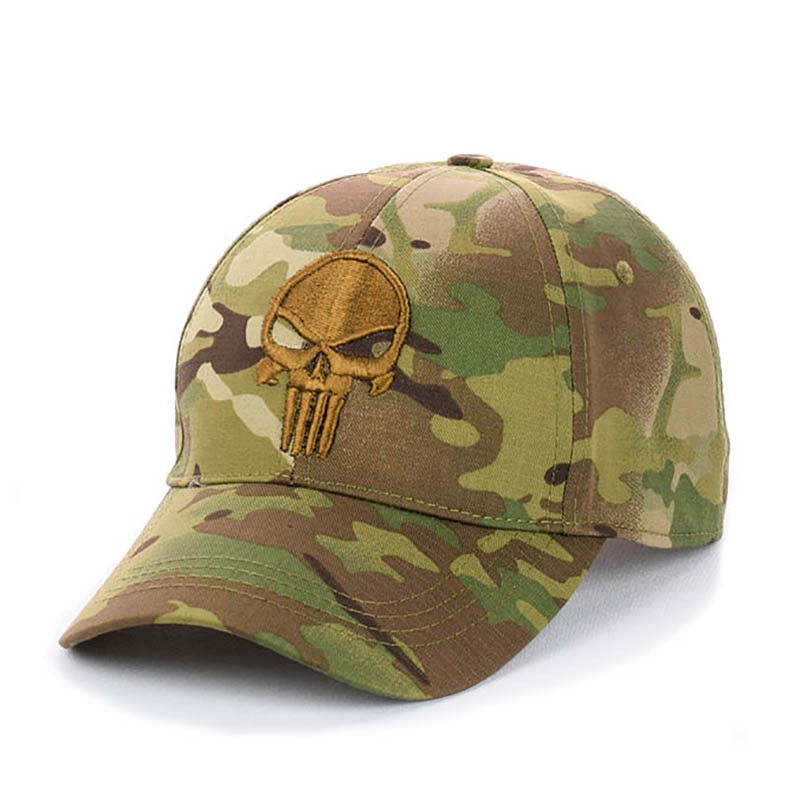 Бейсболка з вишивкою  PUNISHER
