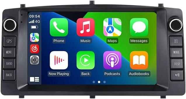 Штатна магнітола TOYOTA Corolla E120 BYD F3 Android 12 4+32 GB екран IPS з функцією carplay