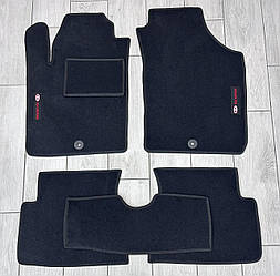 Ворсові килимки в салон для KIA Picanto АКП НВ (2004-2010) / КІА Піканто