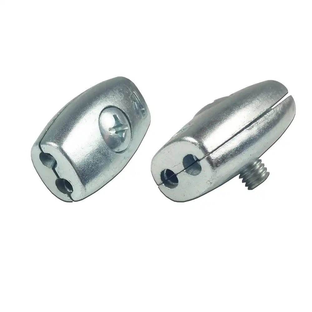 Затискач для троса бочка 6 мм, фото 1