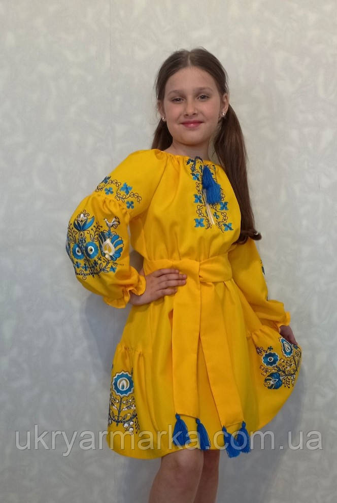 Підліткова вишита сукня  "Міланка"