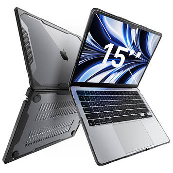 Чохол Supcase для MacBook Air 15 inch (2023-24) - Unicorn Beetle, Black (843439137318)