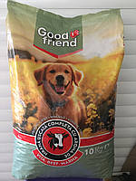 Сухий корм для собак Good Friend з яловичиною, 10 кг — 18% білка, 7% жиру