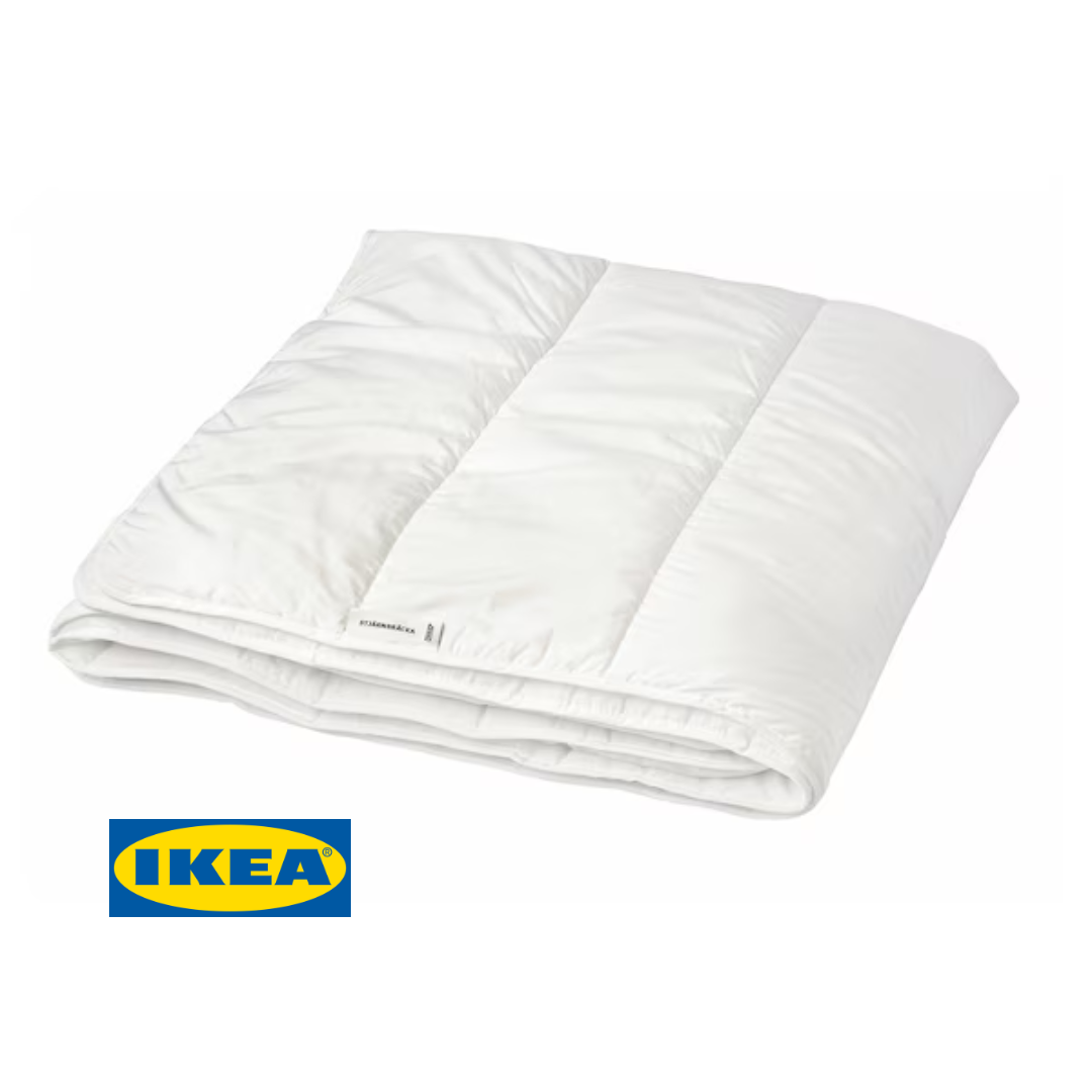 Ковдра IKEA STJARNBRACKA (ІКЕА СТЕРНБРЕККА). 40457120. Біла