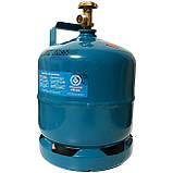 Газова плита в кейсі + газовий балон 8 л. + редуктор + шланг 1.5 м., фото 7