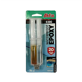 Епоксидний клей у шприці водостійкий Akfix Е300