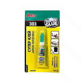 Суперклей Akfix 3 г 303