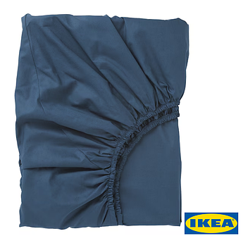 Простирадло IKEA ULLVIDE (ІКЕА УЛЛЬВІДЕ). 50342770. Синє