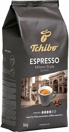 ОРИГІНАЛ! Кава в зернах TCHIBO Espresso Milano Style 1кг, 100% арабіка Німеччина (Tchibo Milano)