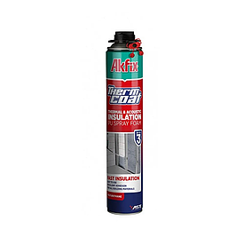 Пина напильна професійна Akfix THERMCOAT 850 мл/930 г рідкий пінопласт
