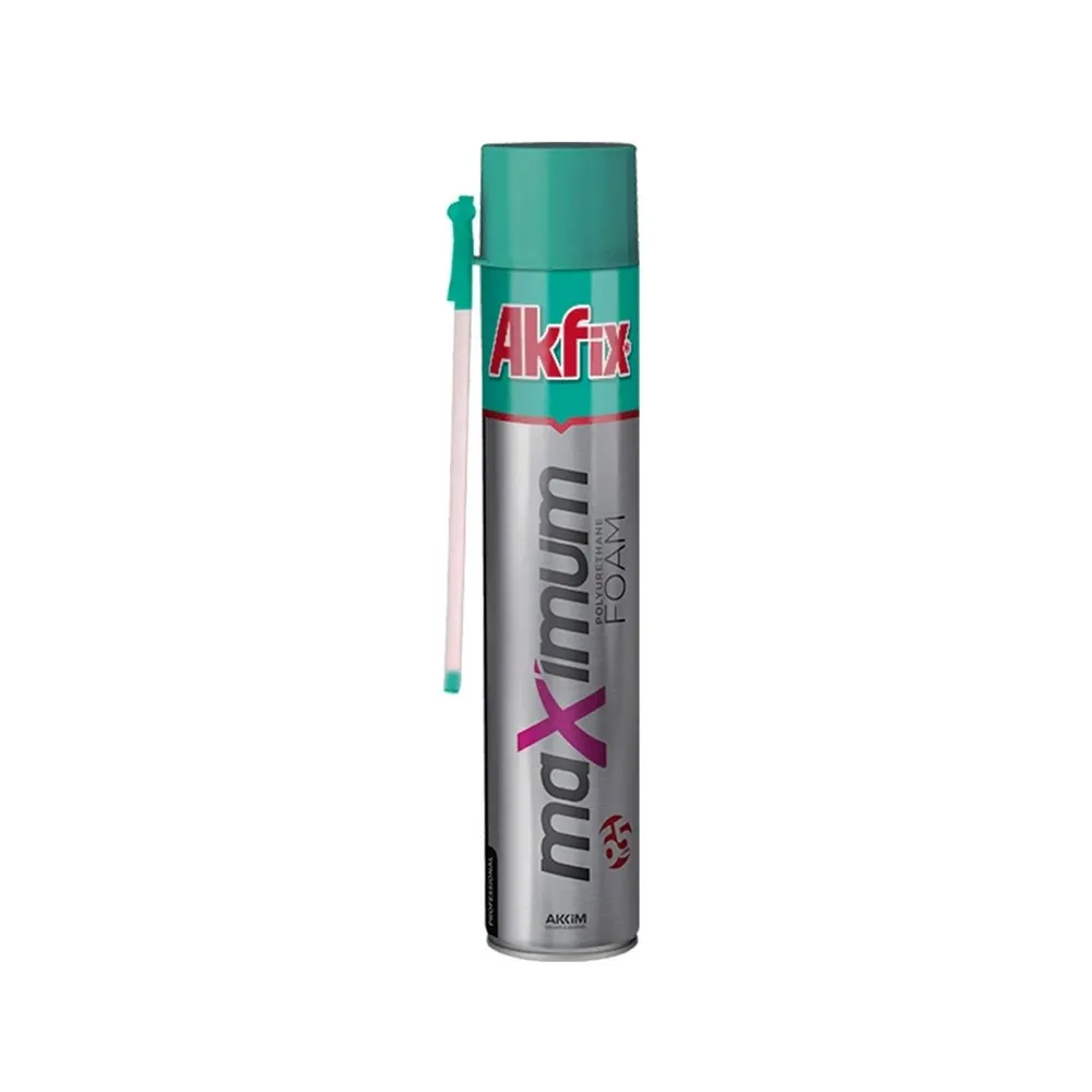Піна ручна Akfix MAXIMUM 65 л 850 мл / 1000 гр, фото 1
