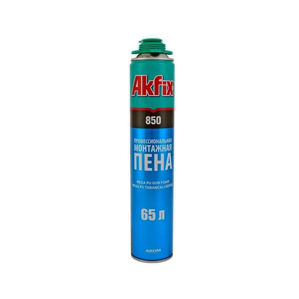 Піна професійна Akfix 850 MEGA 65 л 850 мл/1000 г, фото 1