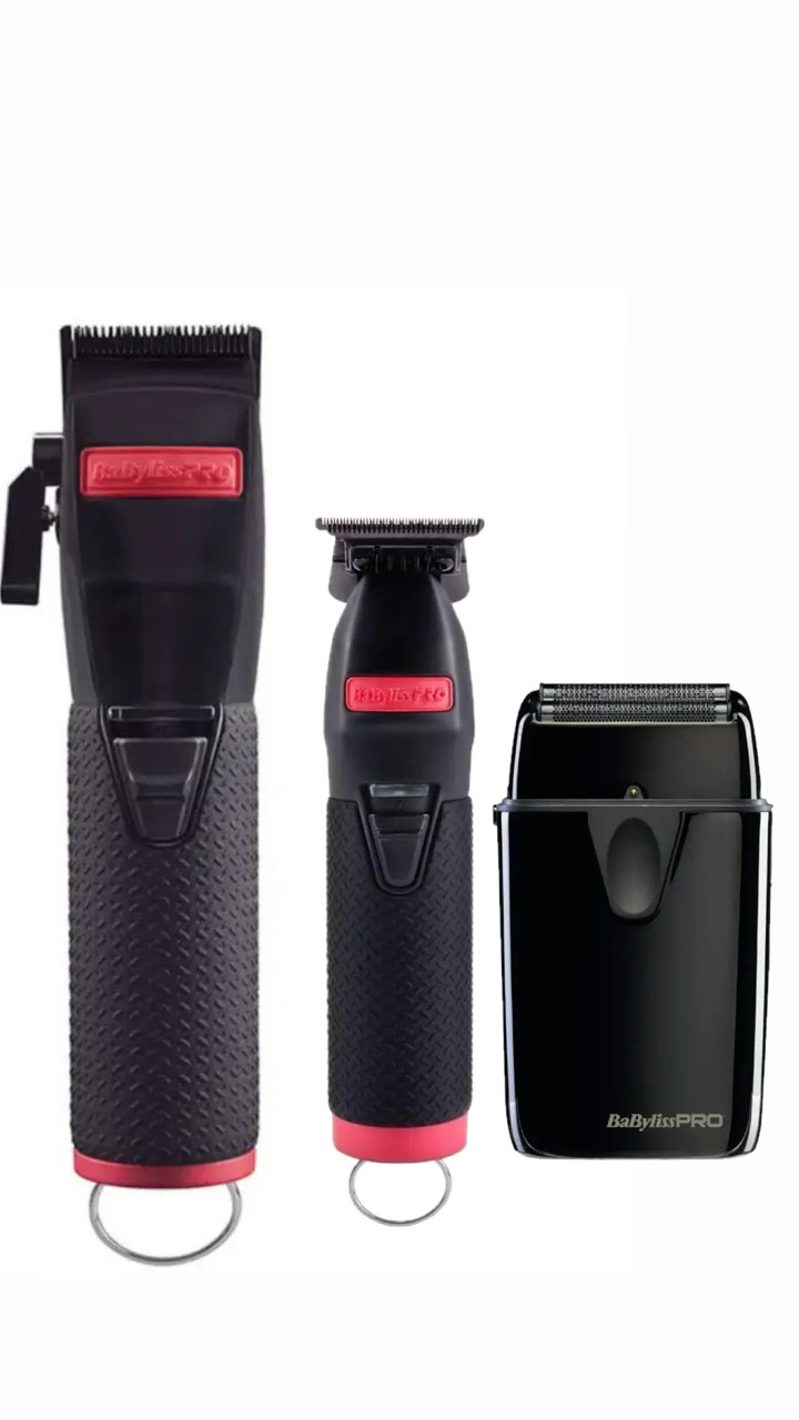 Професійний набір для стрижки BaByliss PRO BOOST+ BLACK&RED FX8700RBPE+BLK