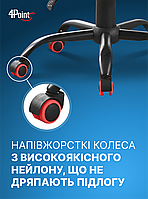 Геймерське ігрове крісло з подушками 4P® TEMPO з металевою основою комп'ютерне розкладне, фото 10
