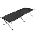 Алюмінієва розкладачка складне похідне ліжко Mil-Tec US Style Black - 190 x 65 см Німеччина, фото 5
