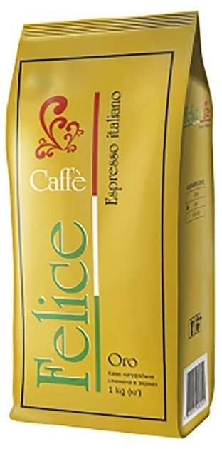 Кава зернова Caffe Felice ORO 1000г (Felice ORO 1кг), 30/70