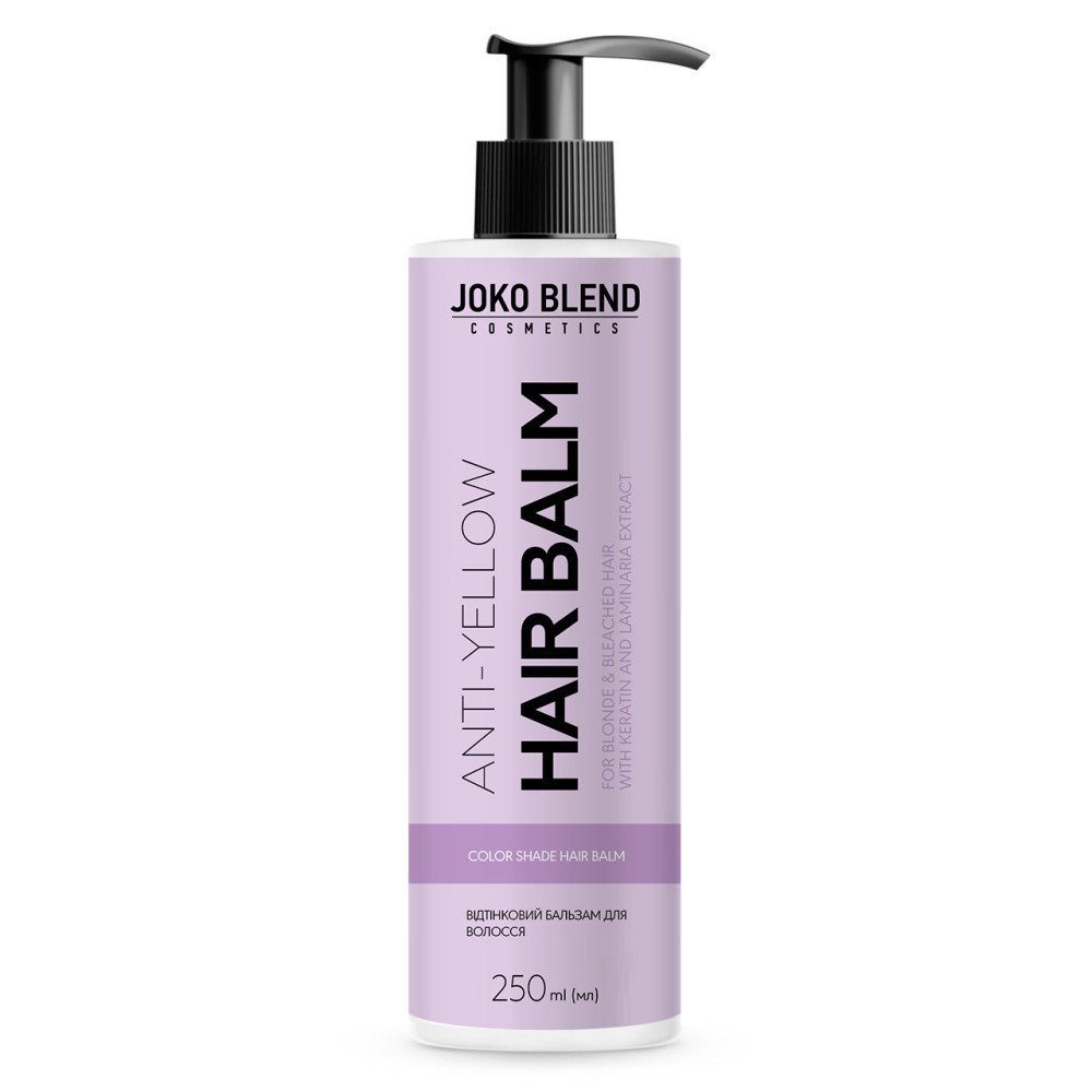 Відтінковий бальзам для волосся Joko Blend Anti-Yellow, 250 мл (4823109408050)