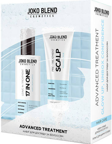 Набір для догляду за волоссям Joko Blend Advanced Treatment, 2 шт (4823109408982), фото 1
