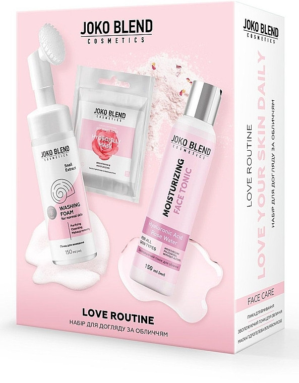 Набір для догляду за обличчям Joko Blend Love Routine, 3 шт (4823109409019)