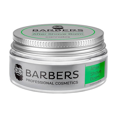 Бальзам після гоління з конопляною олією Barbers Cannabis 100 мл, фото 1
