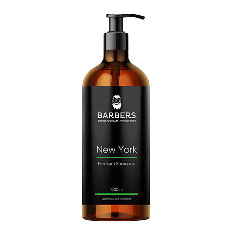 Тонізуючий шампунь Barbers New York, 1000 мл (4823109403093), фото 1