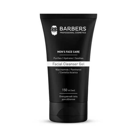 Очищувальний гель для обличчя Barbers Facial Cleanser Gel, 150 мл (4823109409125)