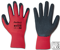 Перчатки рабочие Perfect Grip red, латекс,размер 8(M)