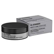 Вугільний скраб для обличчя Mr. Scrubber Men's Care Routine, 100 мл (4820200232768)