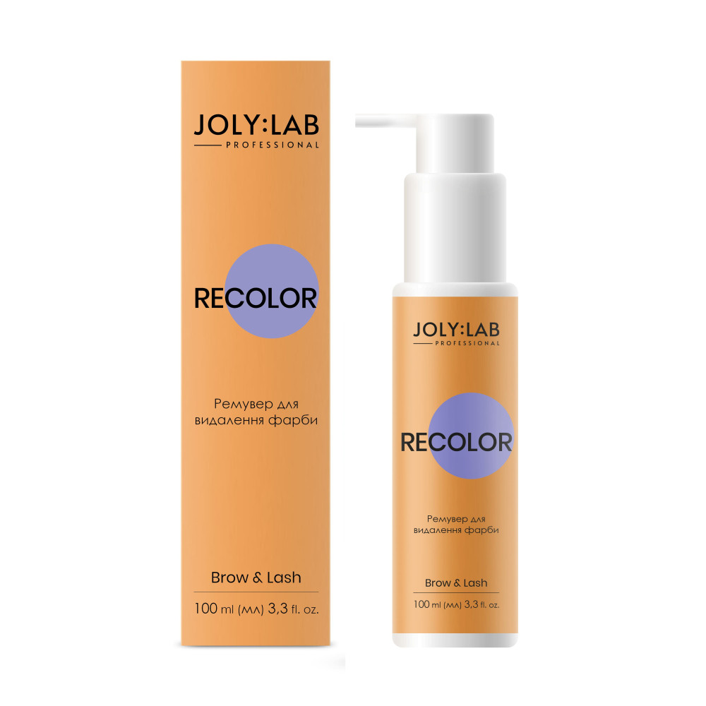 Ремувер для видалення фарби для волосся Joly:Lab Recolor, 100 мл (4823109408104)