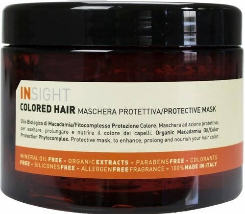 Маска для захисту кольору фарбованого волосся Insight Colored Hair Protective Mask, 500 мл (8029352150203), фото 1