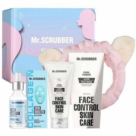 Подарунковий набір Glow&Moisture Mr.SCRUBBER, фото 1