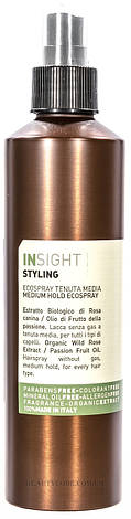 Лак для волосся середньої фіксації Insight Styling Medium Hold Ecospray, 250 мл (8029352353895), фото 1