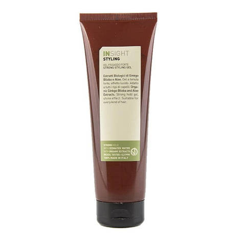 Гель для укладання волосся екстра сильної фіксації Insight Styling Hold Cement Gel, 250 мл (8029352353857), фото 1