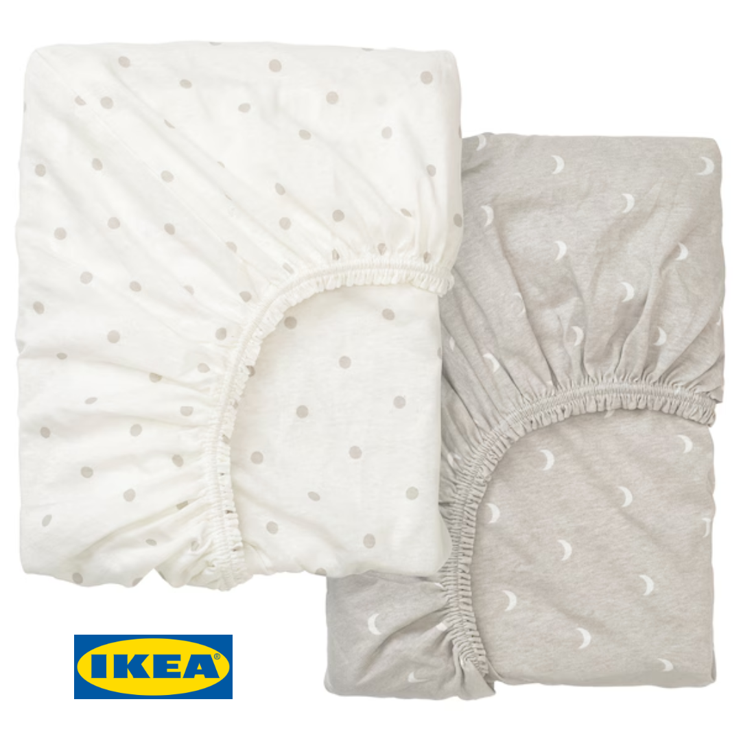 Набір дитячих простирадл IKEA LENAST (ІКЕА ЛІНАСТ). 50457600. 2 предмети