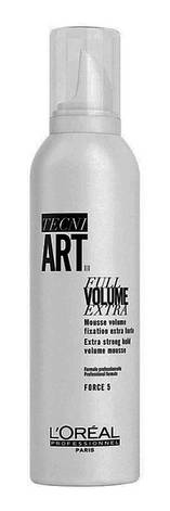 Мус для екстра-об'єму та супер фіксації L'Oreal Professionnel Tecni.art Full Volume Extra, 250 мл (30165120), фото 1