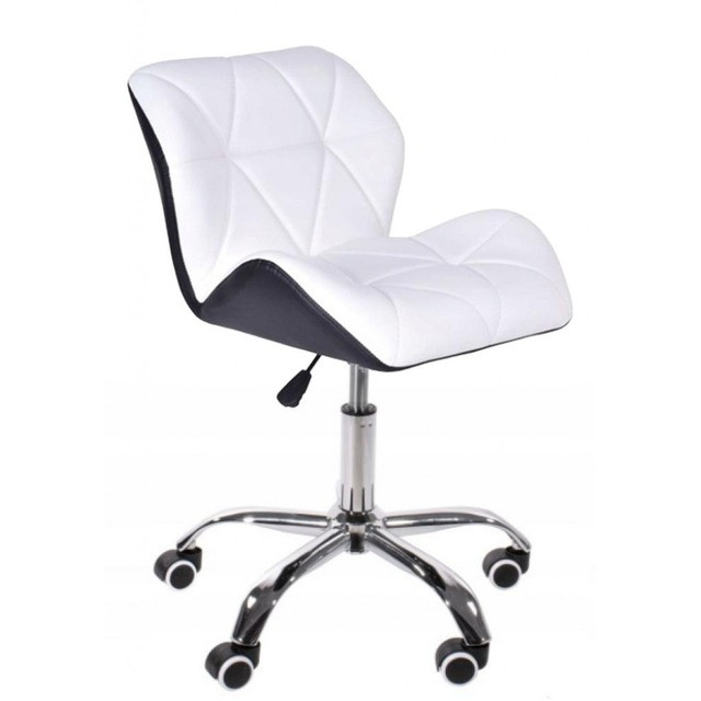 Крісло на колесах біле+чорне Bonro B- 531, фото 1