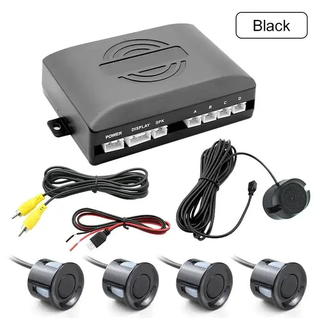 Парктроник GreenYi AHD PS001 с 4 датчиками black