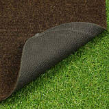 Ковролін коричневий на гумовій основі Betap DALTON 93 ширина 3 м, фото 2