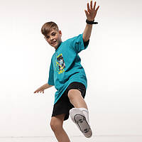 Футболка для подростка Gbi Teens оверсайз FTT-24-1 Ментоловый на рост 140 (14072)