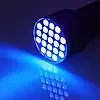 Ліхтар ультрафіолетовий 21 LED UV / УФ ліхтарик / 395-400 нм / ліхтар UV LED, фото 7