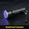 Ліхтар ультрафіолетовий 21 LED UV / УФ ліхтарик / 395-400 нм / ліхтар UV LED, фото 10