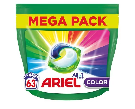 Капсули для прання Ariel Pods All-in-1 Color 63 шт 8001090727541