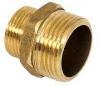 Перехід Ду 20 зовнішня х 25 зовнішня різьба, латунь, фото 1