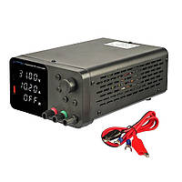 Блок живлення лабораторний Wanptek TPS3010, 30 V, 10 A, імпульсний, з цифровою індикацією (V/A/W), USB A/Type-C