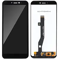 Дисплей для Oukitel WP5, WP5 Pro, Sigma X-treme PQ38 із сенсором чорний оригінал (Китай)