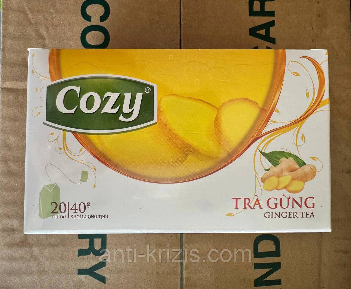 Чайний напій Імбир Cozy Hot Ginger Tra Gung 20 шт.*2 г (В'єтнамнам)