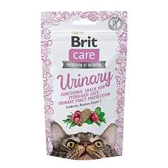 Ласощі для кішок Brit Care Crunchy Cracker Urinary 50 г — індичка, журавлина та розмарин
