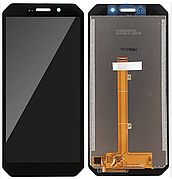 Дисплей (екран) для Doogee S51/S61/S61 Pro + touchscreen, чорний, оригінал (54)