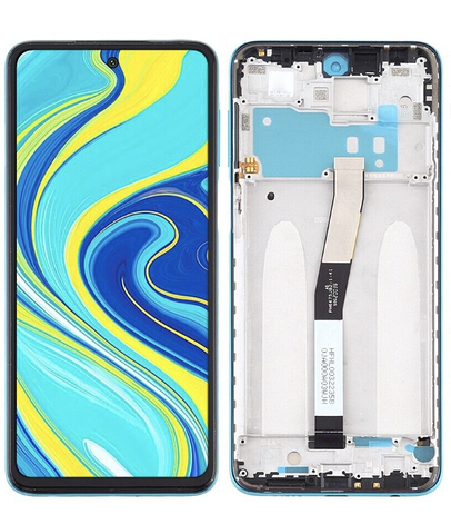 Дисплей (екран) для Xiaomi Redmi Note 9S/Note 9 Pro/Note 9 Pro Max + тачскрин, чорний, оригінал (54) з, фото 1