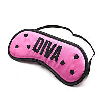 Маска на очі Bdsm Blindfolds Pink Diva kitty.in.ua